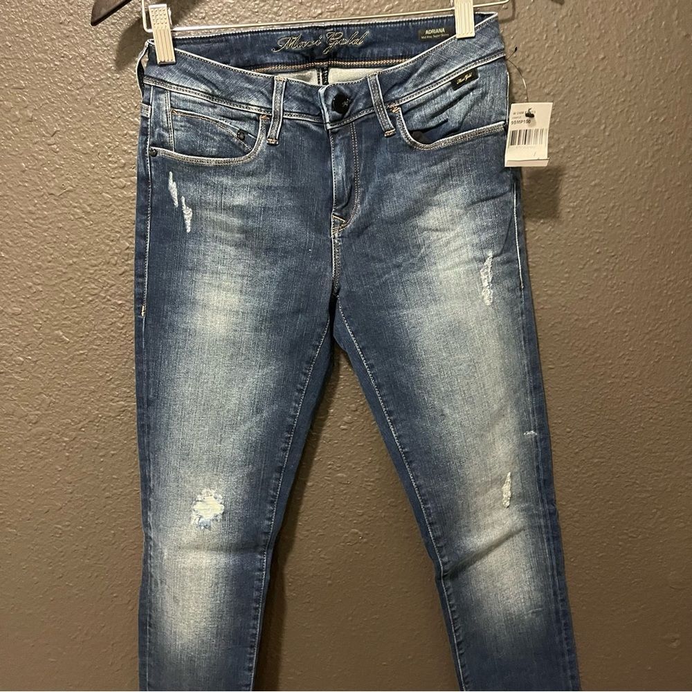 Mavi Gold Adriana Mid-Rise Super Skinny - Picture 2 of 12
